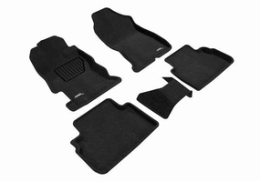 3D MAXpider Floor Mats Subaru Impreza (17-23) All-Weather Elegant Series - Complete Set