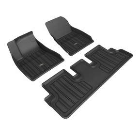 3D MAXpider Floor Mats Tesla Model 3 Highland (2024-2025) All-Weather Elitect Series - Complete Set