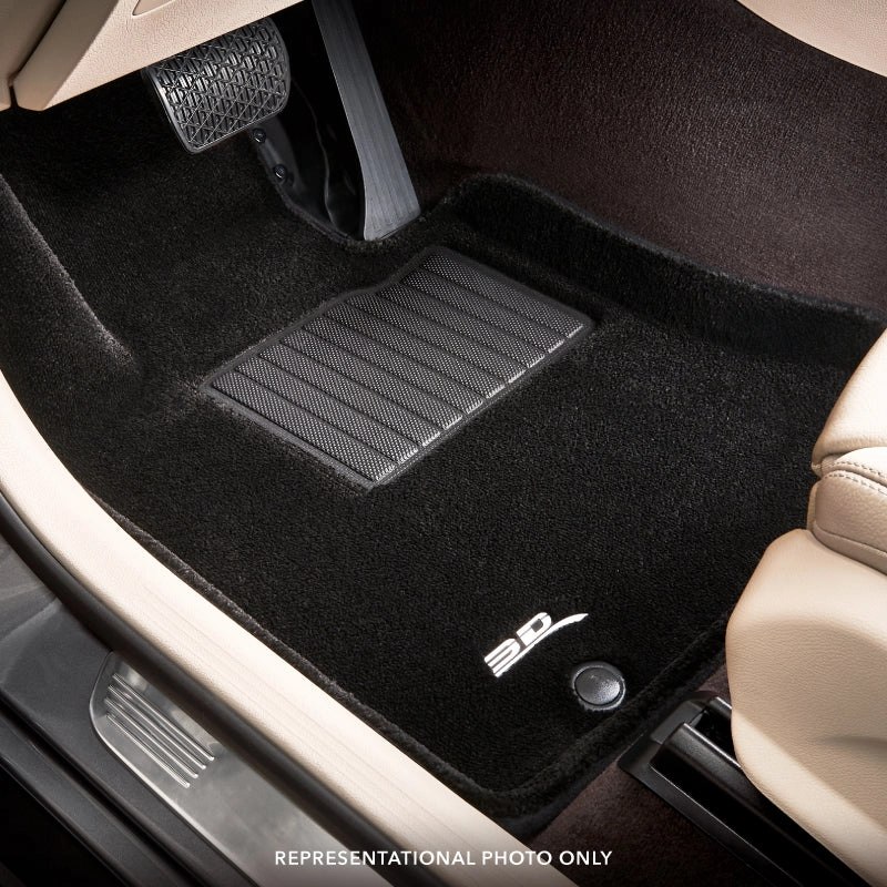 3D MAXpider Floor Mats Tesla Model X (2022-2024) Premium Perfect Fit Carpet Series - Complete Set