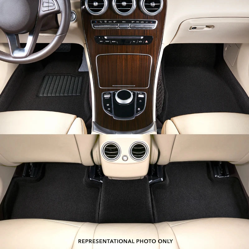 3D MAXpider Floor Mats Tesla Model X (22-24) All-Weather Elegant Series - Complete Set