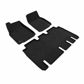 3D MAXpider Floor Mats Tesla Model X (22-24) All-Weather Elegant Series - Complete Set
