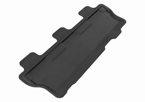3D MAXpider Floor Mats Toyota Sequoia 2nd Gen (12-21) All-Weather Kagu Series Black - Front / Second / Third Row