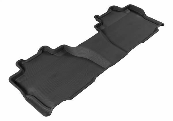 3D MAXpider Floor Mats Toyota Sequoia 2nd Gen (12-21) All-Weather Kagu Series Black - Front / Second / Third Row