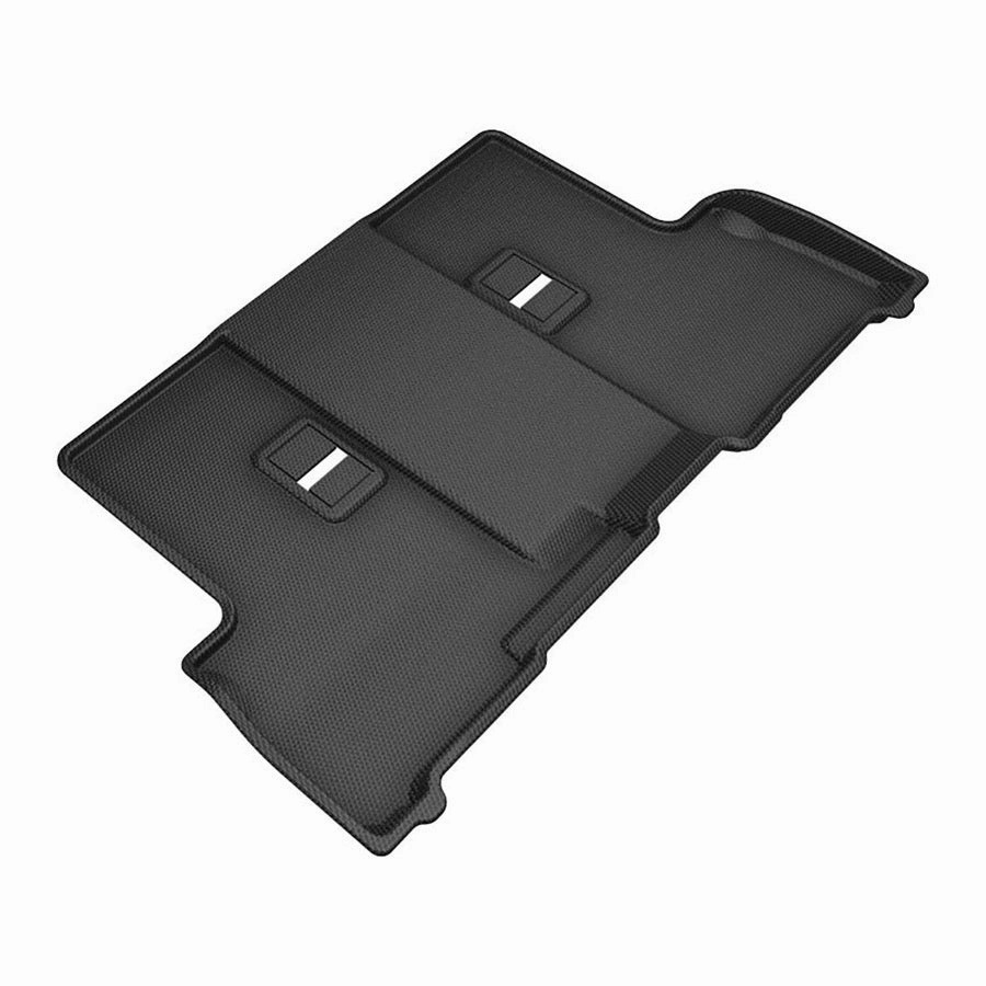 3D MAXpider Floor Mats Toyota Sequoia 3rd Gen (23-25) All-Weather Kagu Series Black - Front / Second / Third Row
