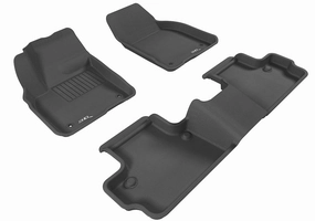 3D MAXpider Floor Mats Volvo C30 (07-13) All-Weather Kagu Series - Front or Second Row