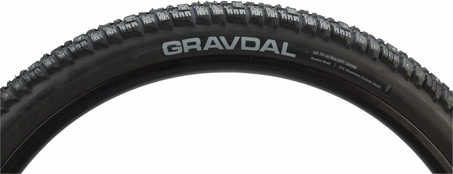 45NRTH Gravdal Clincher Steel 33TPI Winter Studded Tire