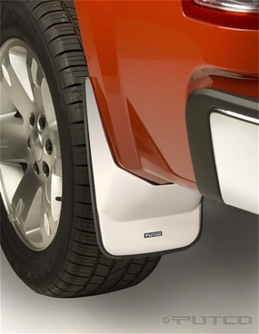 (Rear) Form Fitted Mud Skins <br> 07-14 Chevy Silverado, GMC Sierra 1500 2500 3500 HD