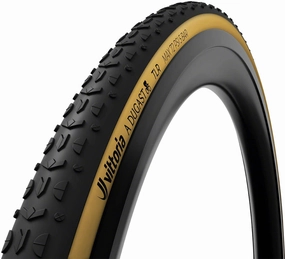 A Dugast Typhoon Tire - 700 x 33 Tubeless Folding BLK/Para Cotton 2C   Neoprene
