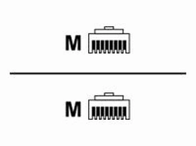 AddOn - Patch cable - RJ-45 (M) to RJ-45 (M) - 1 ft - UTP - CAT 6a - brown ADD-1FCAT6ANB-BN