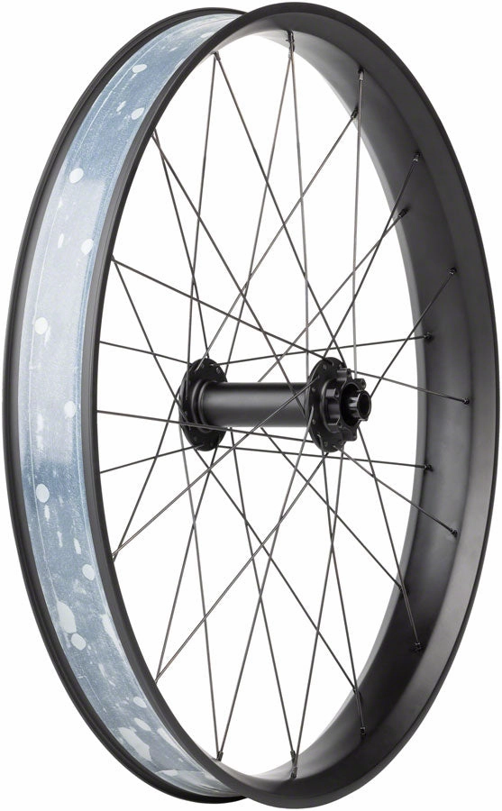 Alex CF-1 Carbon Bear Pawl Front Wheel - 26" Fat 15 x 150mm 6-Bolt BLK