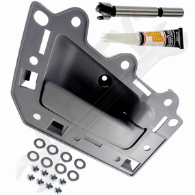 APDTY 154388 Interior Door Handle; All Gray; Front Right