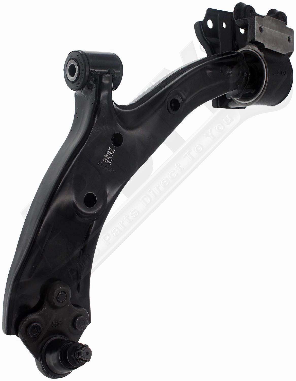 APDTY 156237 Suspension Control Arm And Ball Joint Assembly