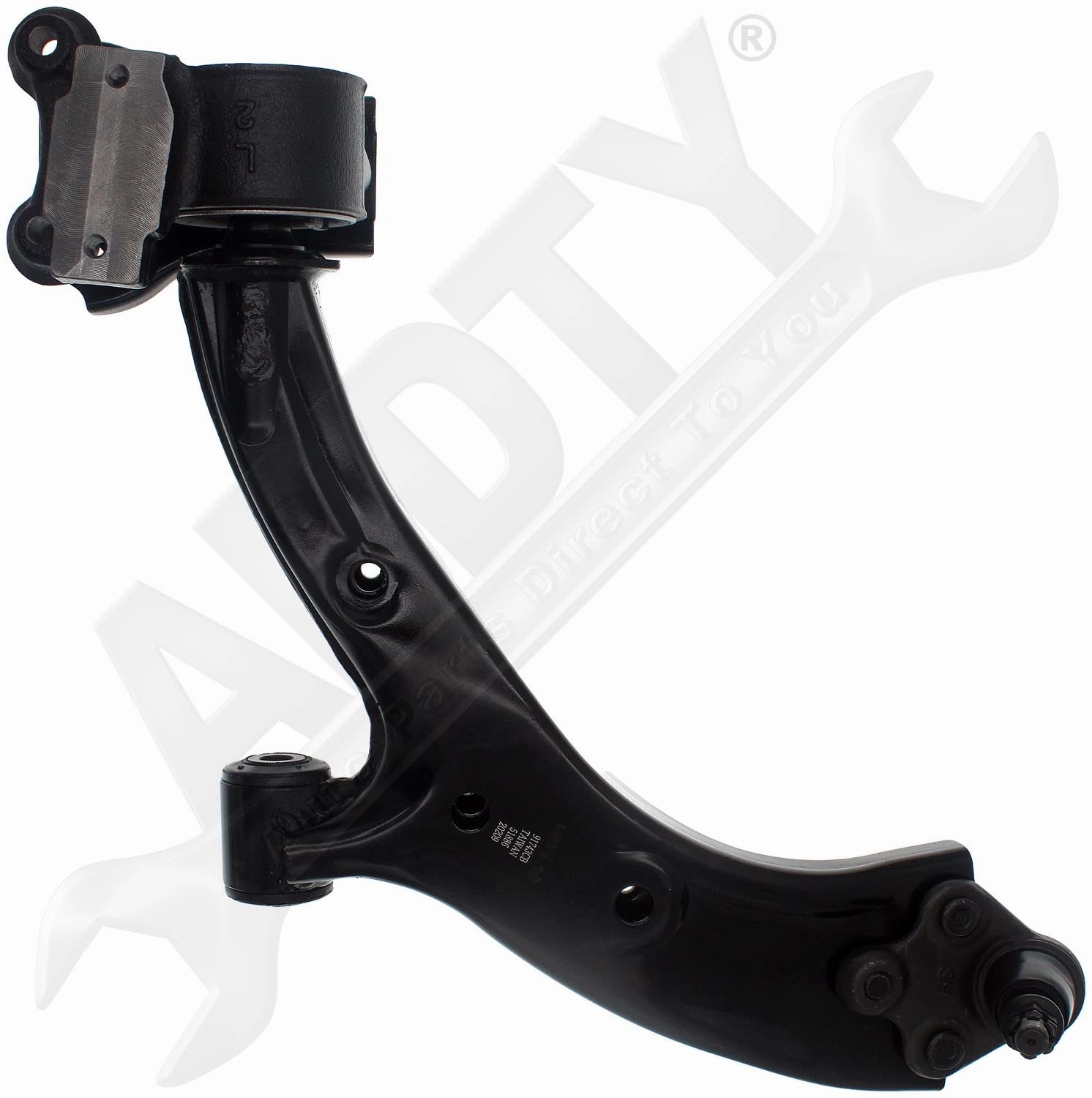 APDTY 156237 Suspension Control Arm And Ball Joint Assembly