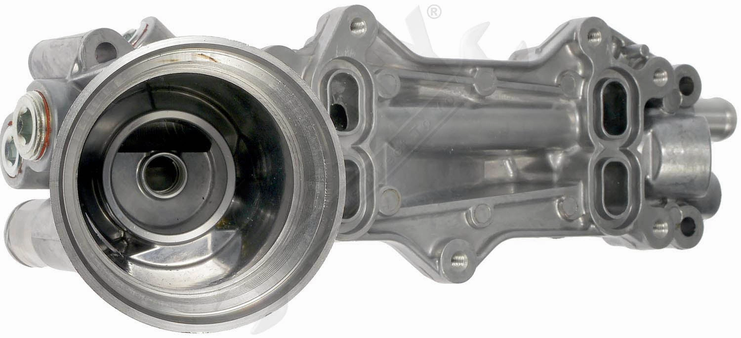 APDTY 156813 Upgraded Aluminum Engine Oil Filter Housing (With-Out Cooler)