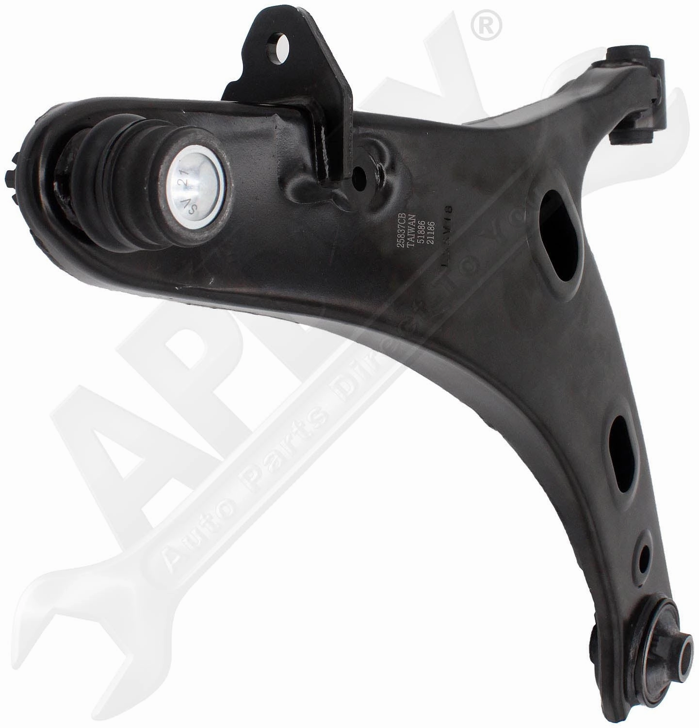 APDTY 157717 Suspension Control Arm And Ball Joint Assembly 	Front Left Lower