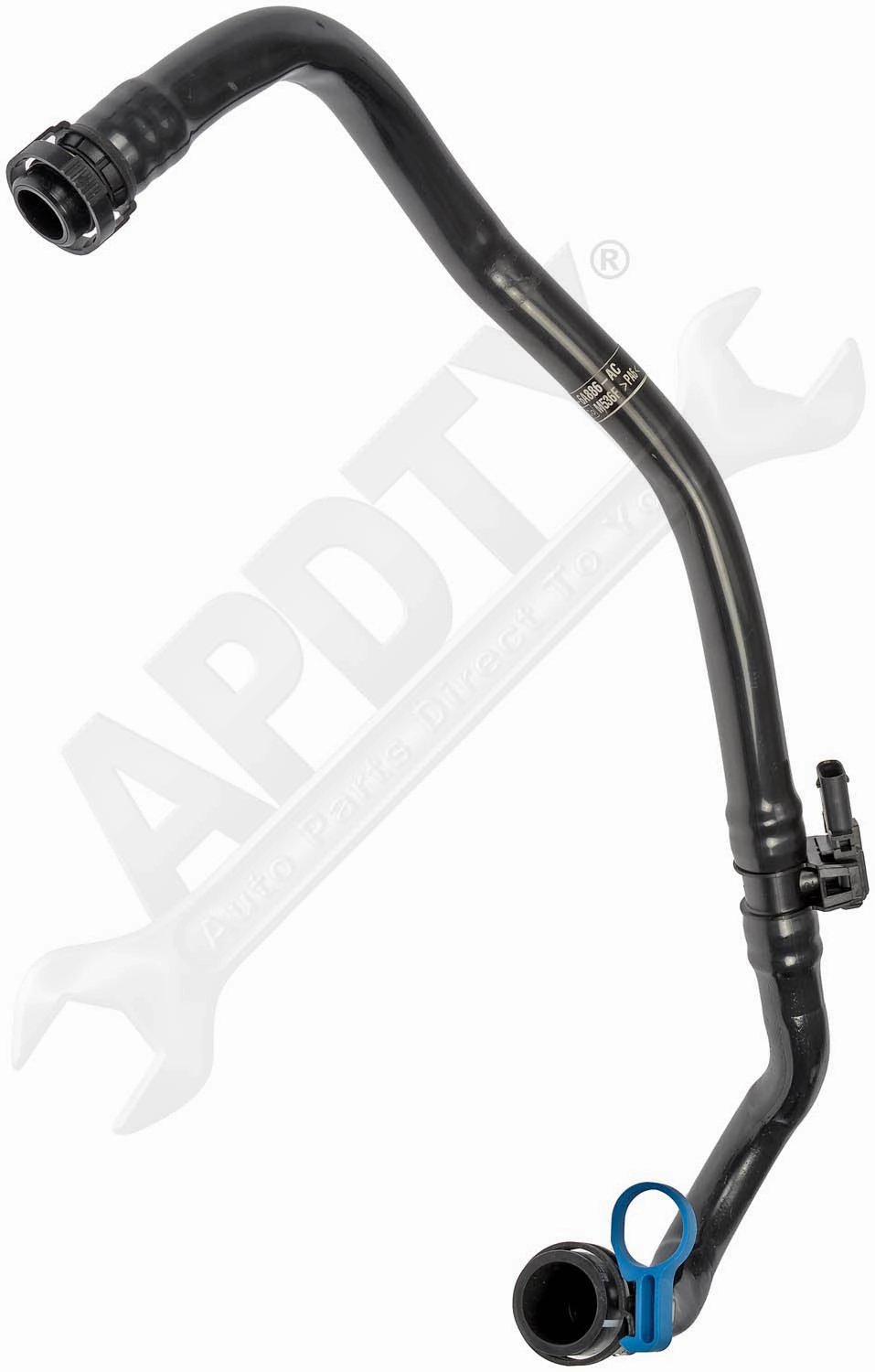 APDTY 157836 Engine Crankcase Pressure Sensor And Tube Assembly