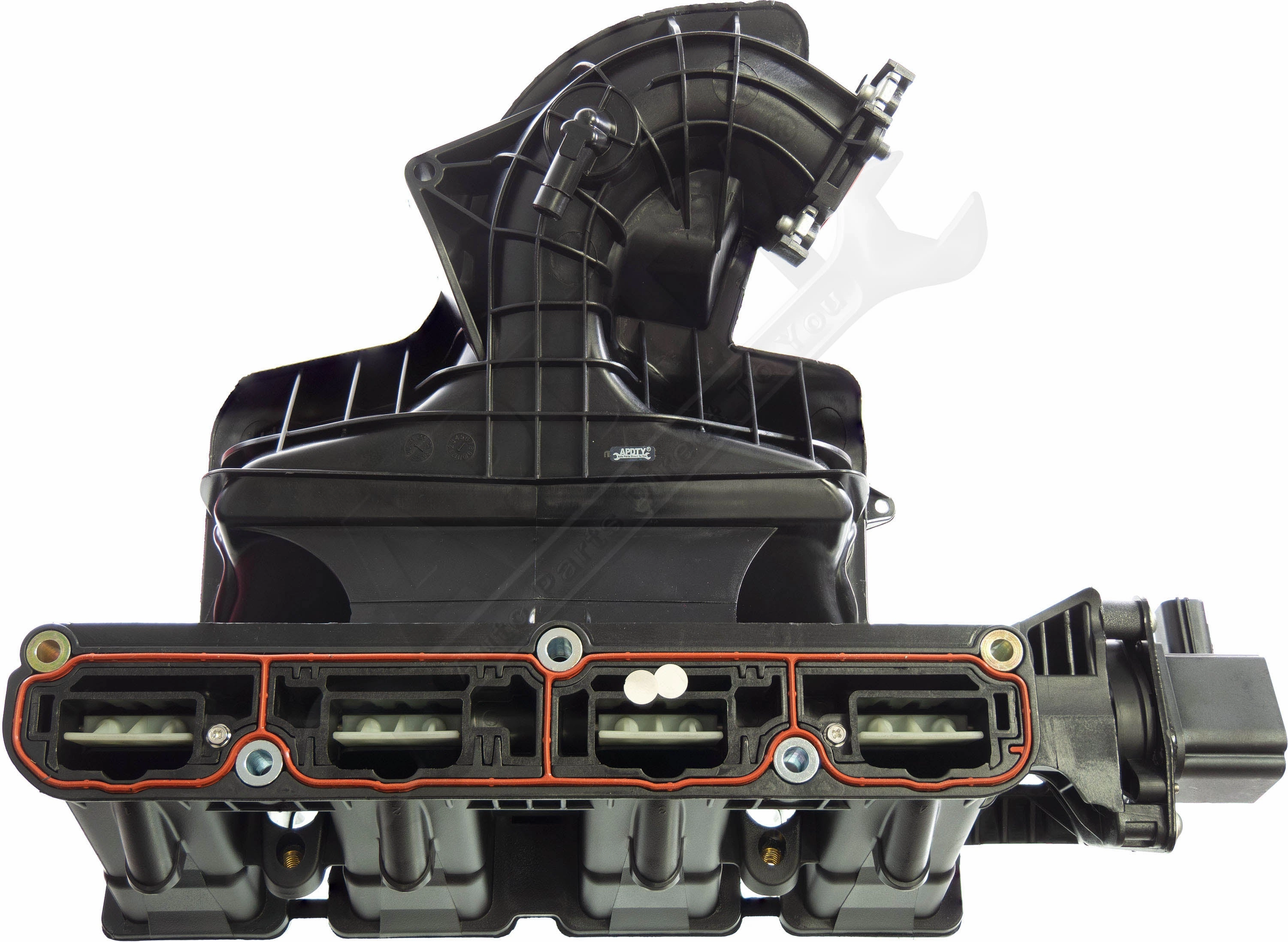 APDTY 157916 Intake Manifold w/ Gaskets, IMRC Runner Control Flow Valve Solenoid