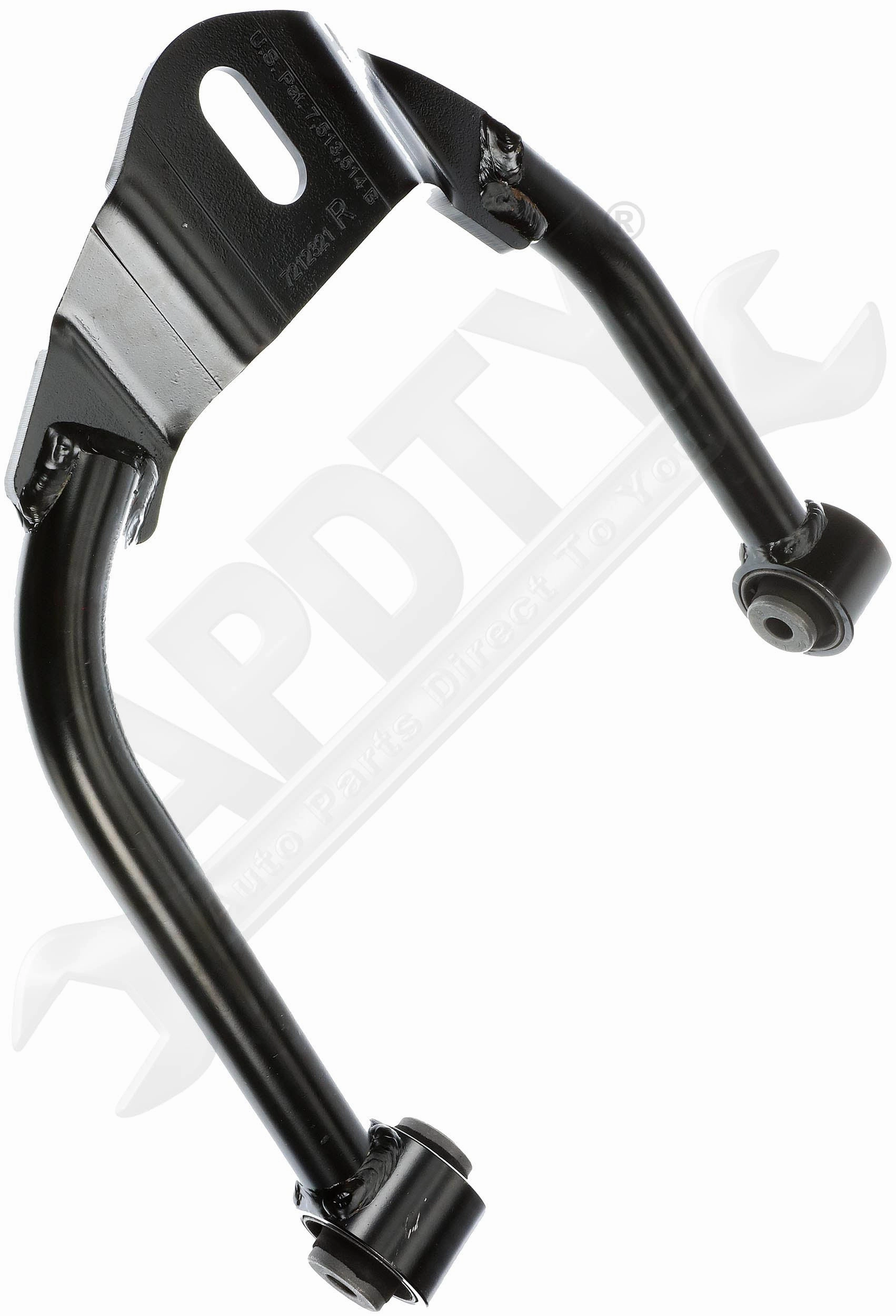 APDTY 158176 Adjustable Front Right Upper Control Arm And Ball Joint Assembly