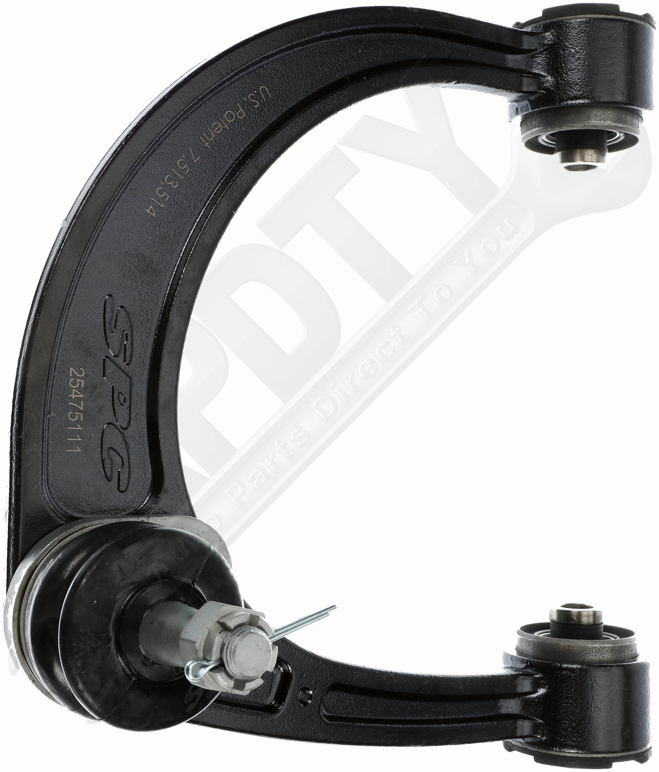 APDTY 158179 Front Left Upper Adjustable Caster/Camber Control Arm w/BallJoint