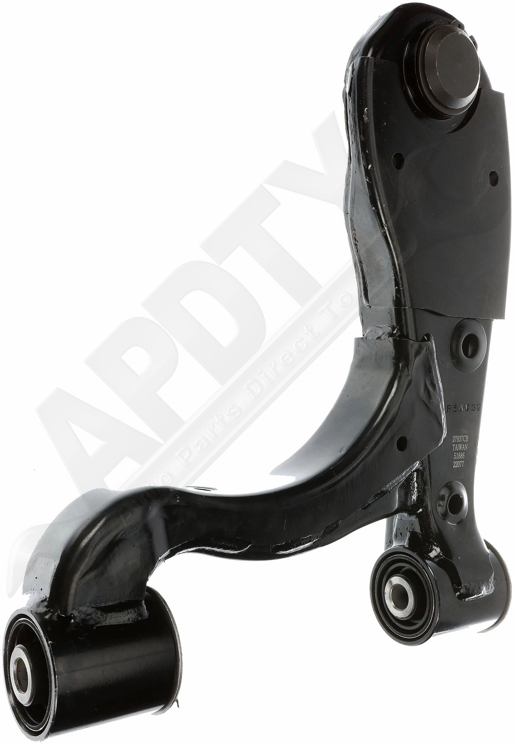 APDTY 159135 Rear Right Upper	 Suspension Control Arm And Ball Joint Assembly