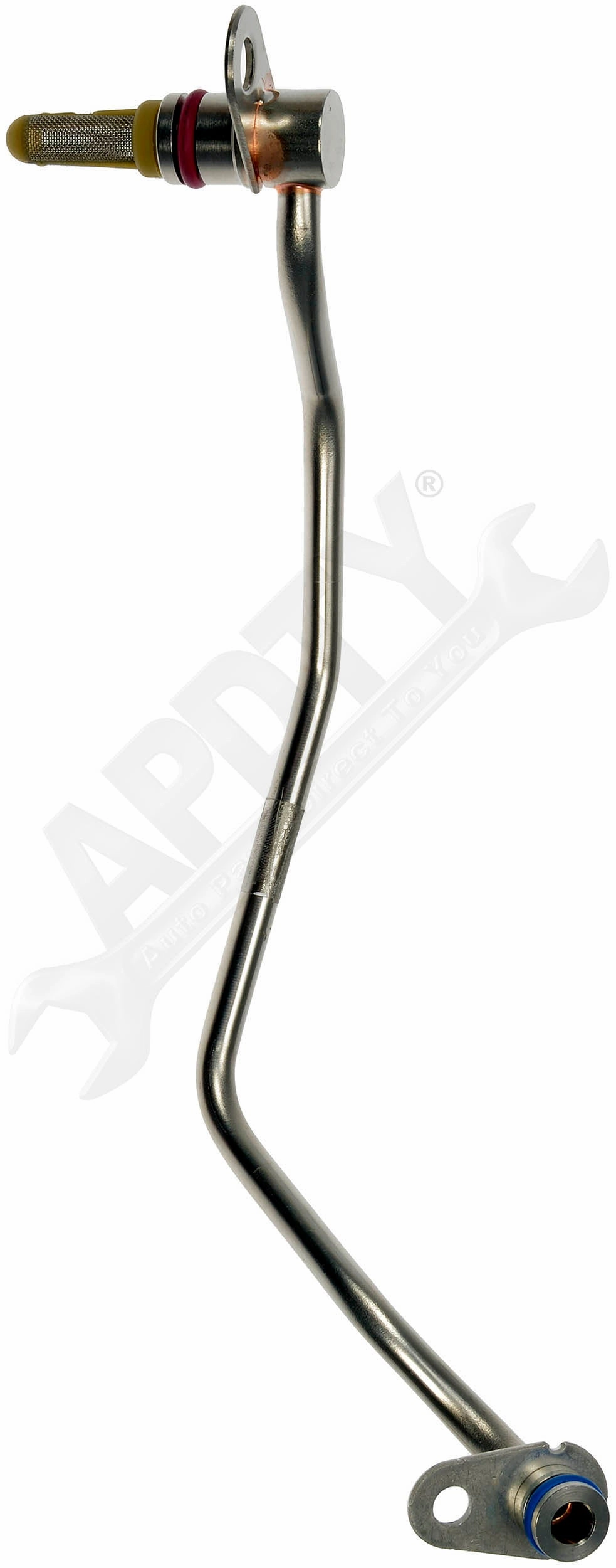 APDTY 159590 Engine Turbocharger Oil Feed Left Supply Line