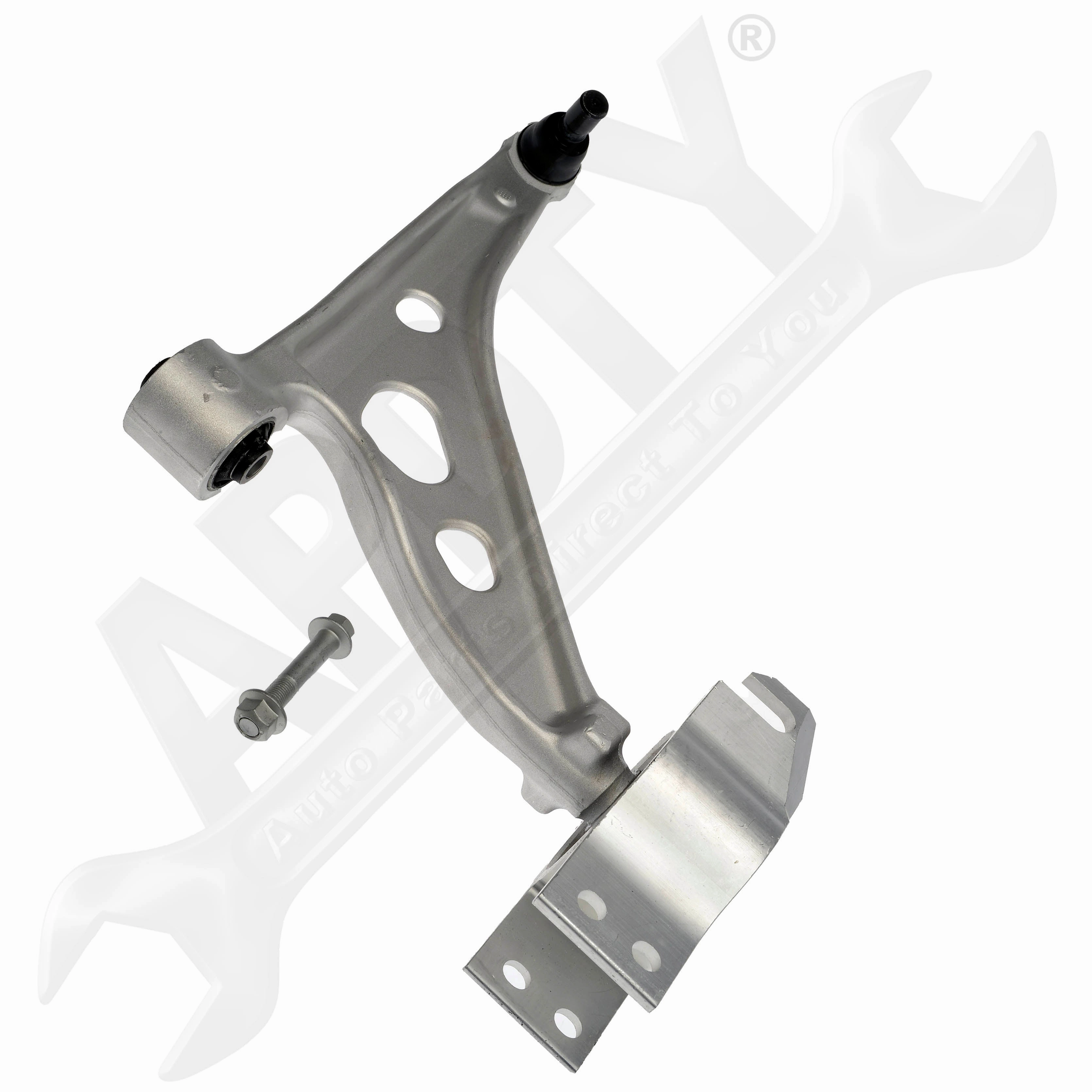 APDTY 160688 Front Right Lower	 Suspension Control Arm And Ball Joint Assembly