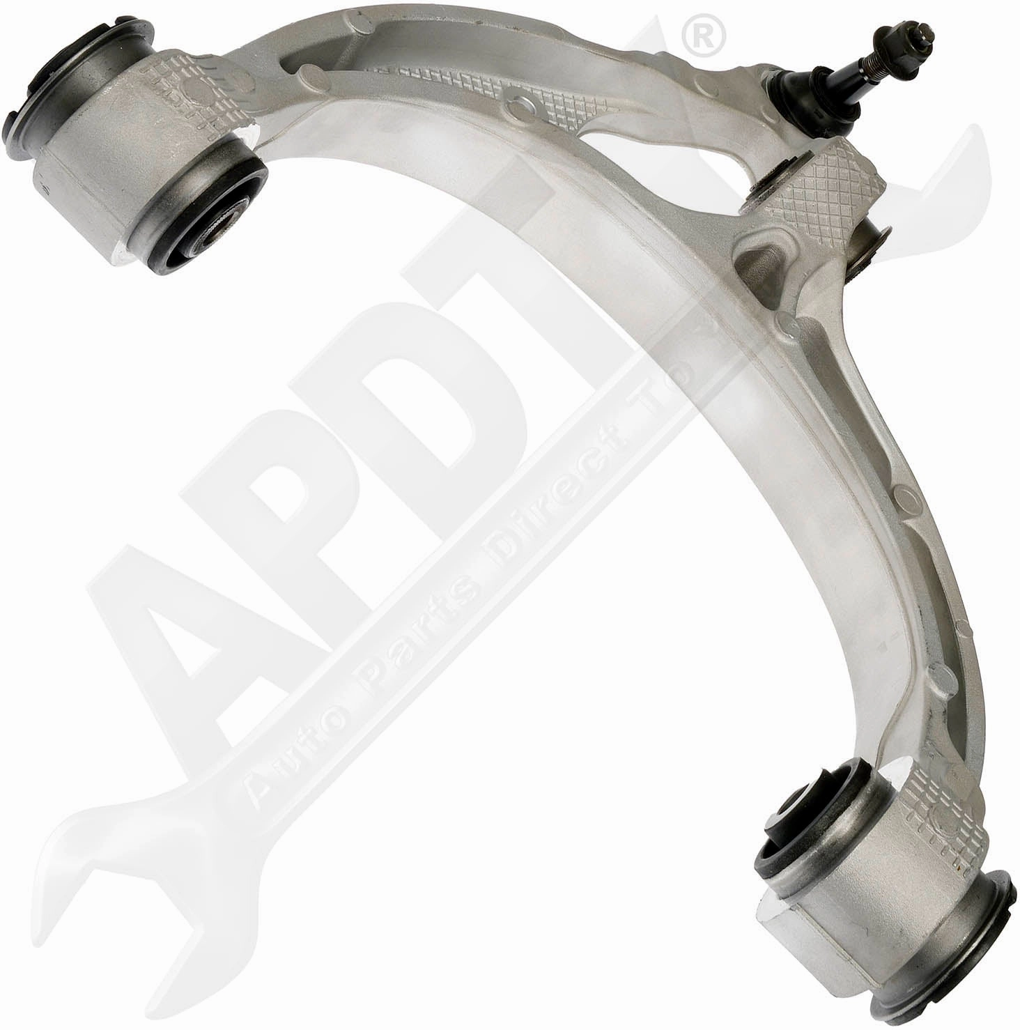 APDTY 162942 Suspension Control Arm And Ball Joint Assembly - Front Right Lower