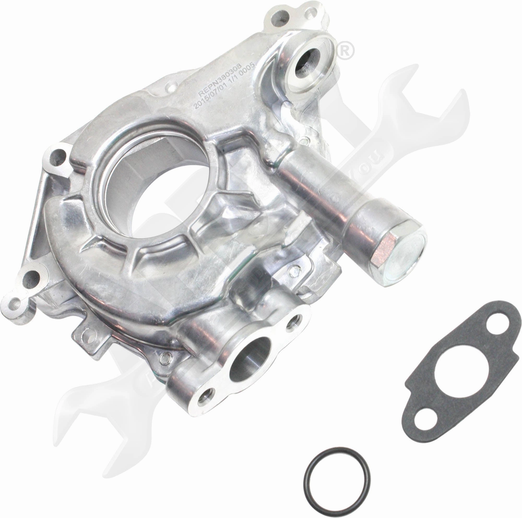 APDTY 172513 Timing Chain Kit 3-pc Kit with Oil Pump and Water Pump