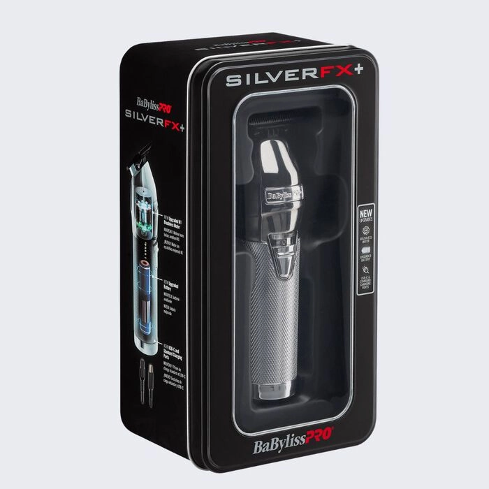 BaBylissPRO® SilverFX  All-Metal Lithium Outlining Trimmer [FX787NS]