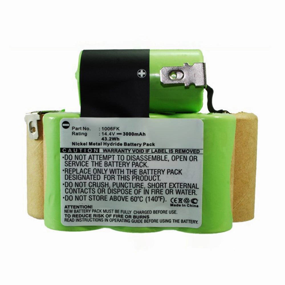 Batteries N Accessories BNA-WB-H11261 Vacuum Cleaner Battery - Ni-MH, 14.4V, 3000mAh, Ultra High Capacity - Replacement for Euro Pro XBP746 Battery