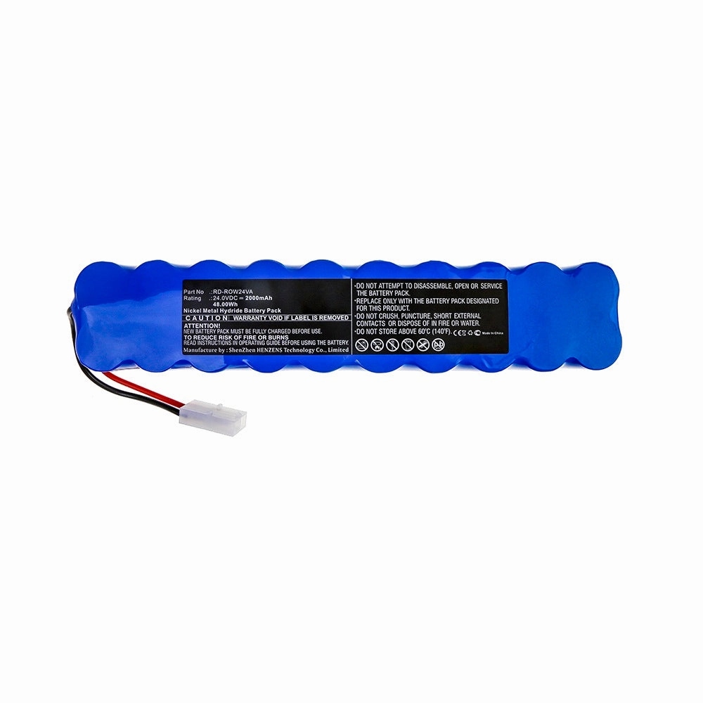 Batteries N Accessories BNA-WB-H13831 Vacuum Cleaner Battery - Ni-MH, 24V, 2000mAh, Ultra High Capacity - Replacement for Rowenta RD-ROW24VA Battery
