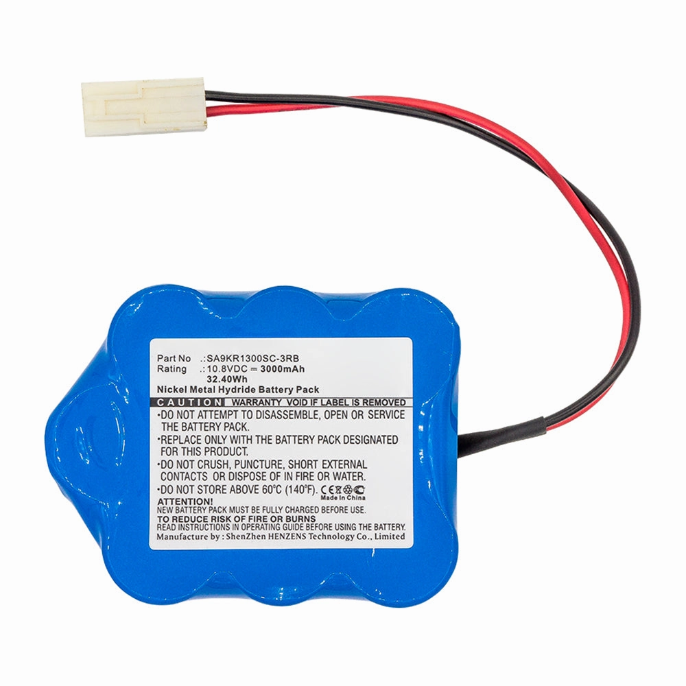 Batteries N Accessories BNA-WB-H14344 Vacuum Cleaner Battery - Ni-MH, 10.8V, 3000mAh, Ultra High Capacity - Replacement for ZEPTER 9W-1300Cs-Z Battery