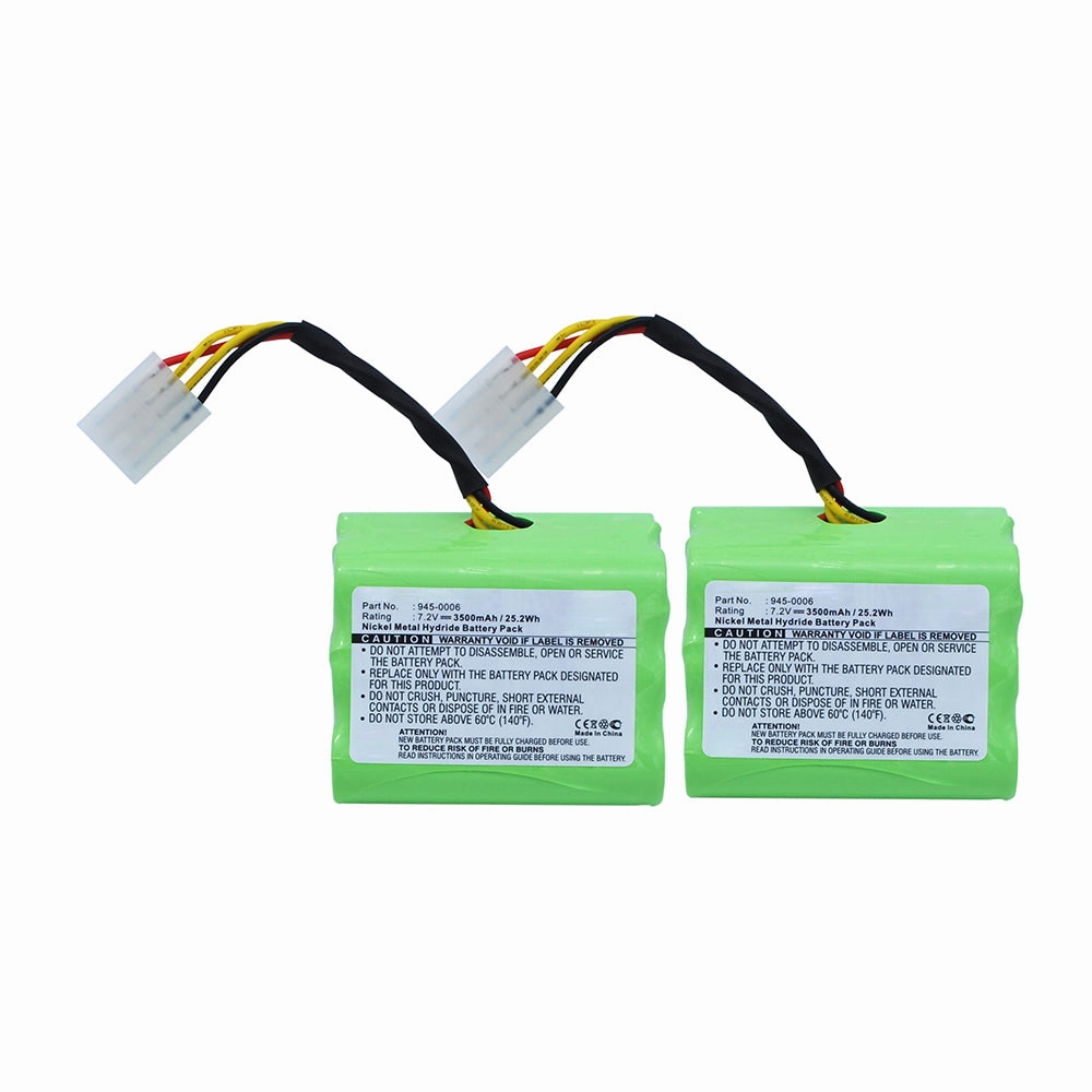 Batteries N Accessories BNA-WB-H15428 Vacuum Cleaner Battery - Ni-MH, 7.2V, 3500mAh, Ultra High Capacity - Replacement for Neato 205-0001 Battery