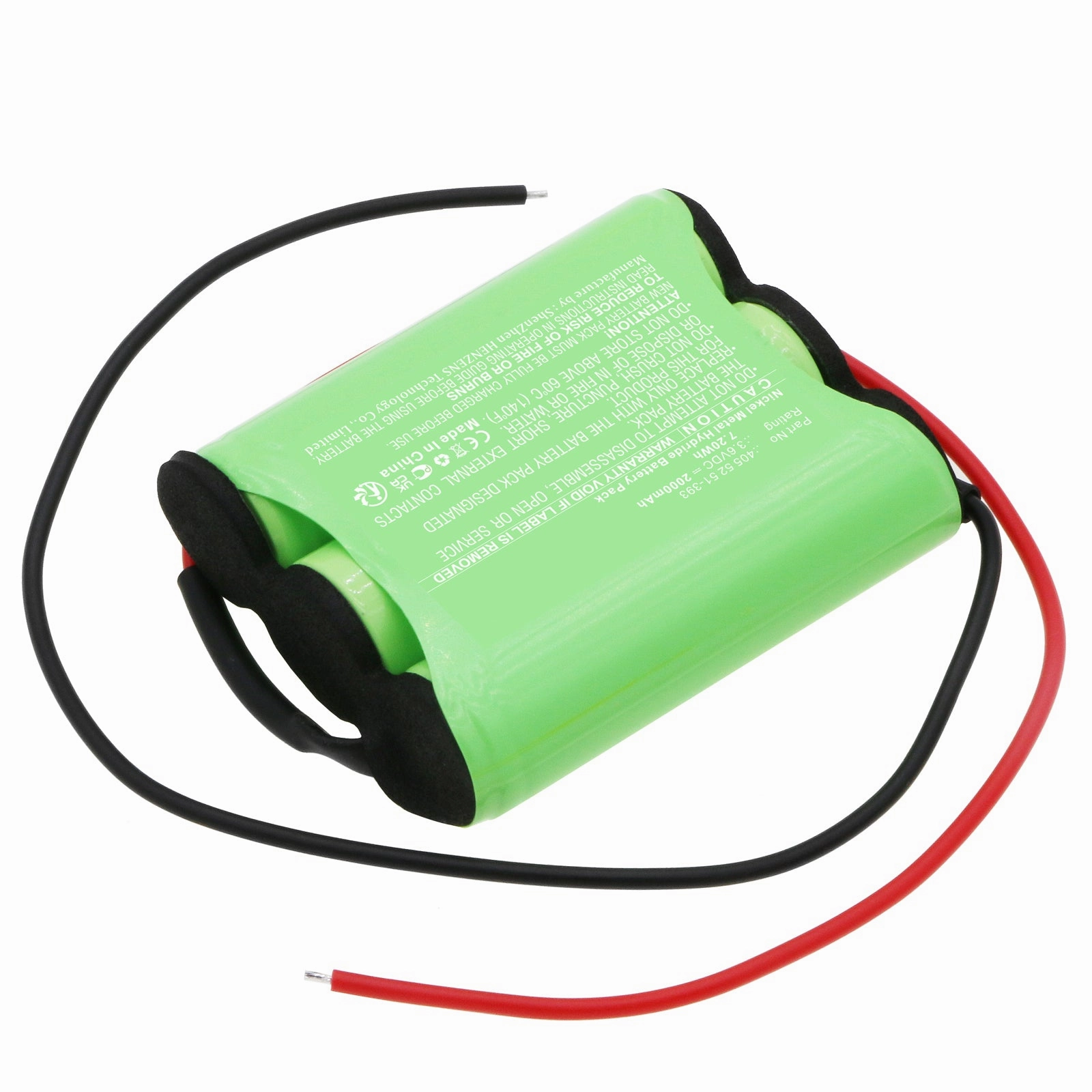Batteries N Accessories BNA-WB-H18104 Vacuum Cleaner Battery - Ni-MH, 3.6V, 2000mAh, Ultra High Capacity - Replacement for AEG 405 52 51-393 Battery