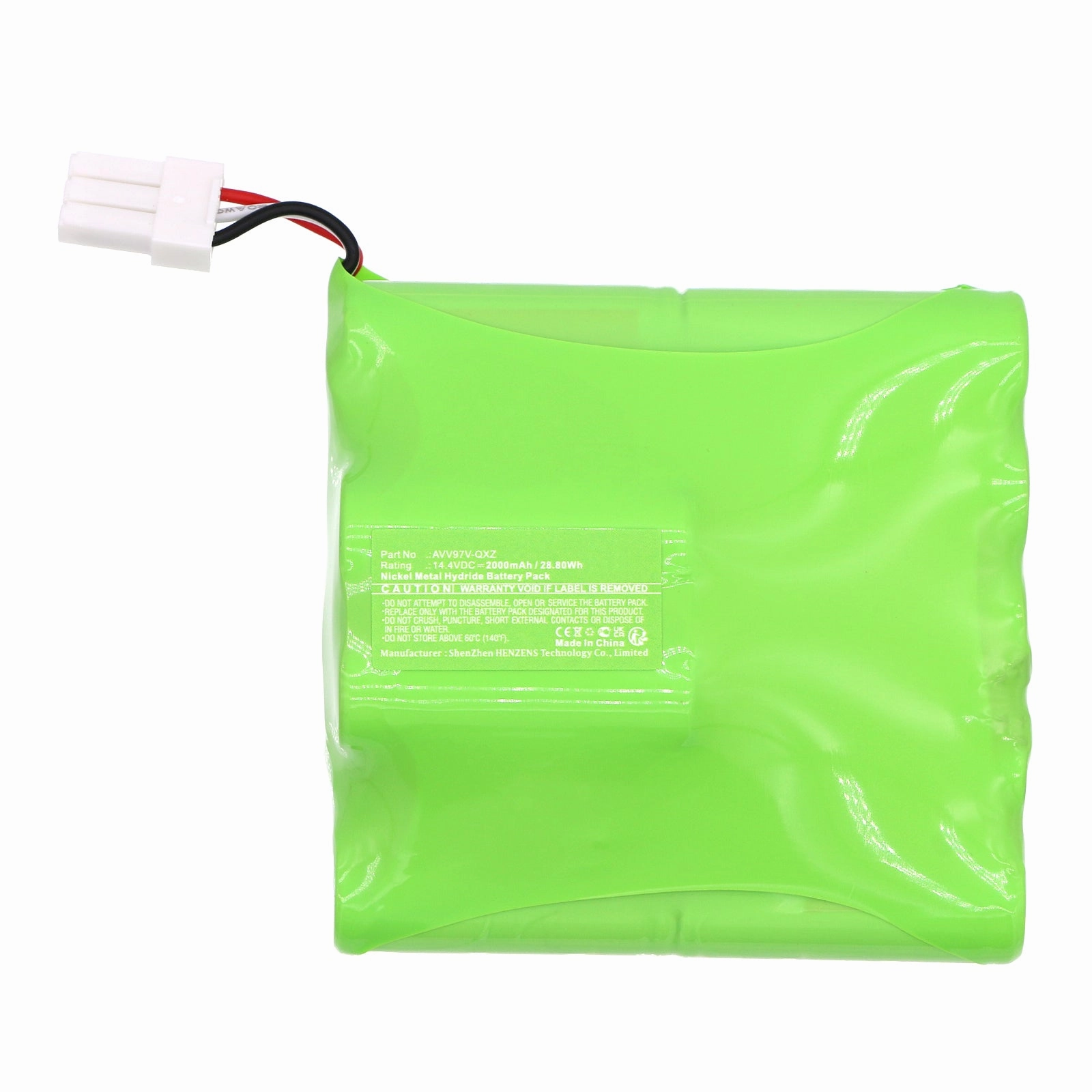 Batteries N Accessories BNA-WB-H19815 Vacuum Cleaner Battery - Ni-MH, 14.4V, 2000mAh, Ultra High Capacity - Replacement for Panasonic AVV97V-QXZ Battery