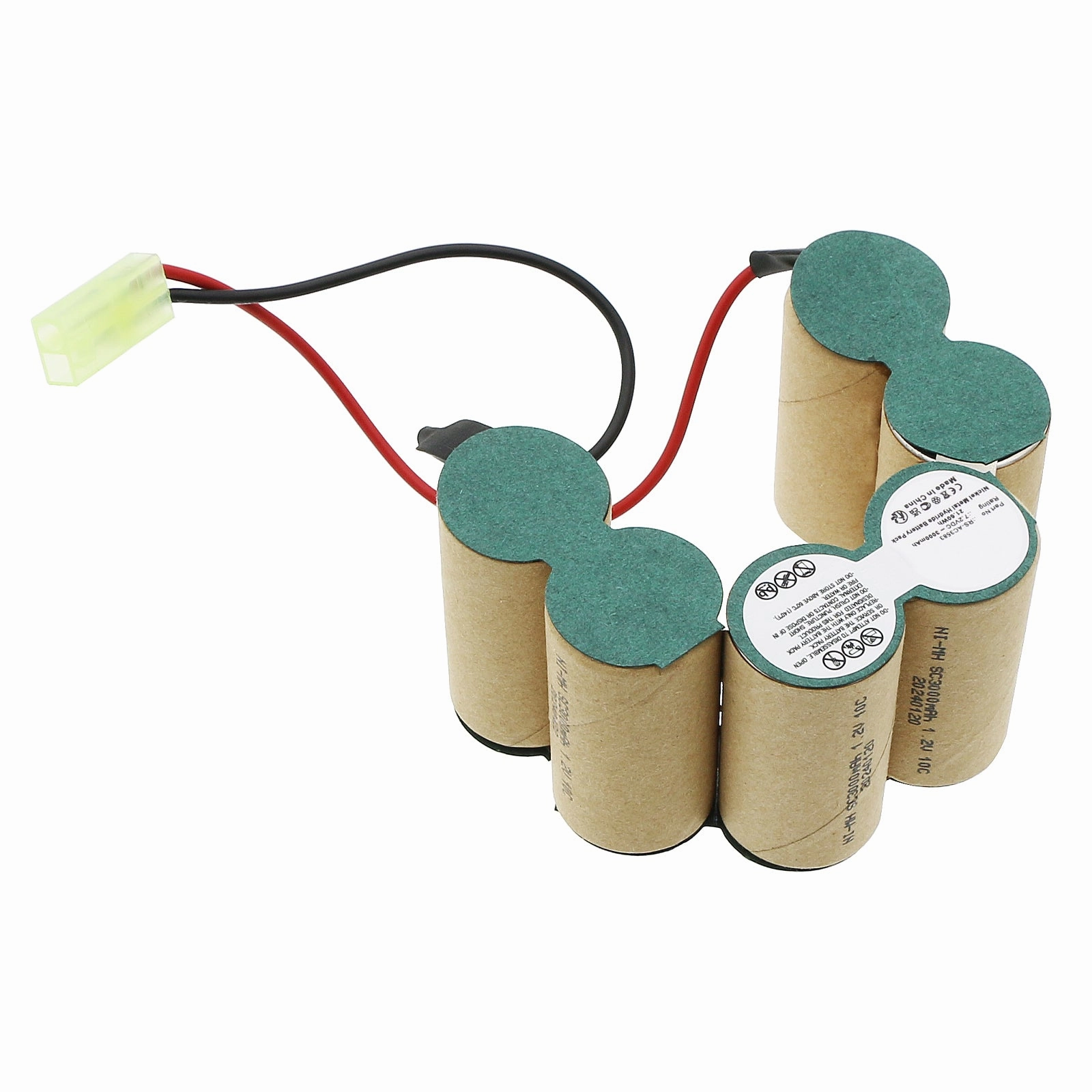 Batteries N Accessories BNA-WB-H19819 Vacuum Cleaner Battery - Ni-MH, 7.2V, 3000mAh, Ultra High Capacity - Replacement for Rowenta RS-AC3583 Battery