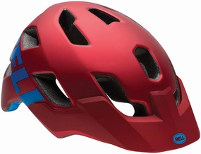 Bell Stoker MTB Helmet - Matt Red Emblem