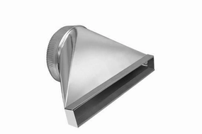 Best Range Hoods AVDKD10 1-7/8" X 19" Transition To 10" Round