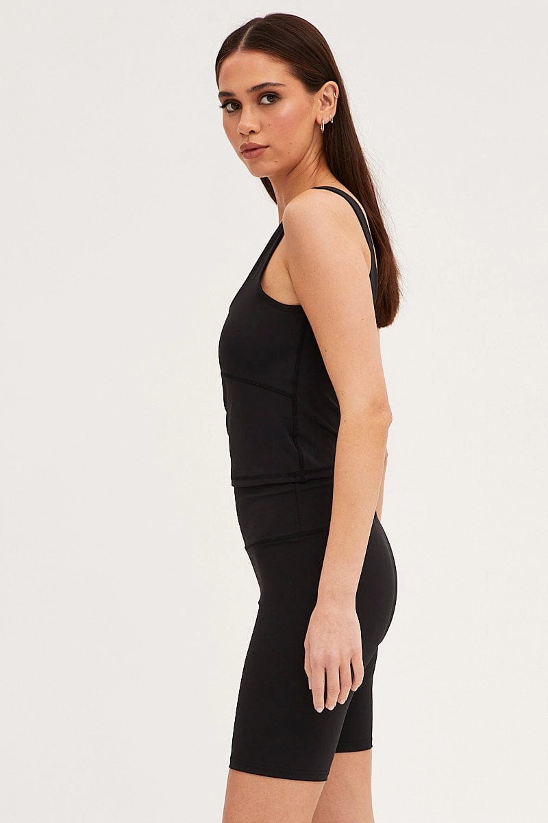 Black Bike Shorts