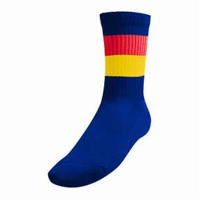 Burley Sekem Adelaide Crows AFL Elite Crew Football Socks