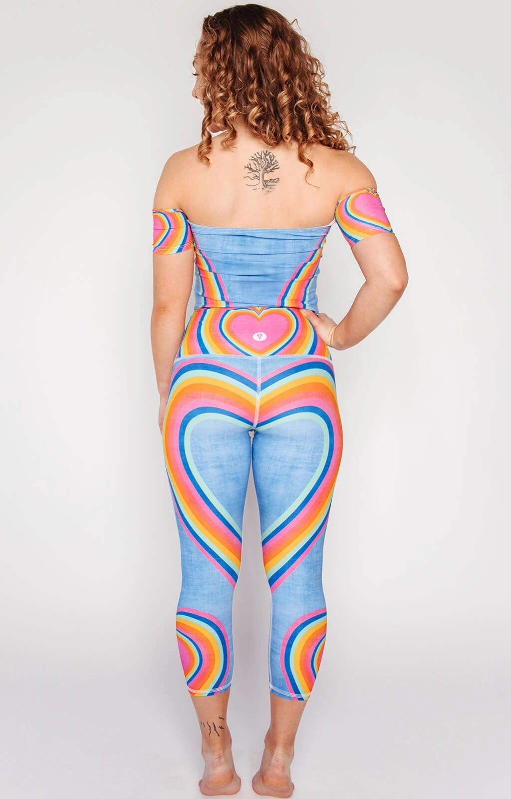 Capri Legging - Rainbow Love