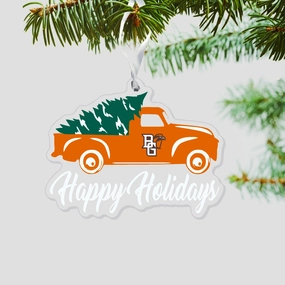 CDI Happy Holiday Truck Acrylic Ornament