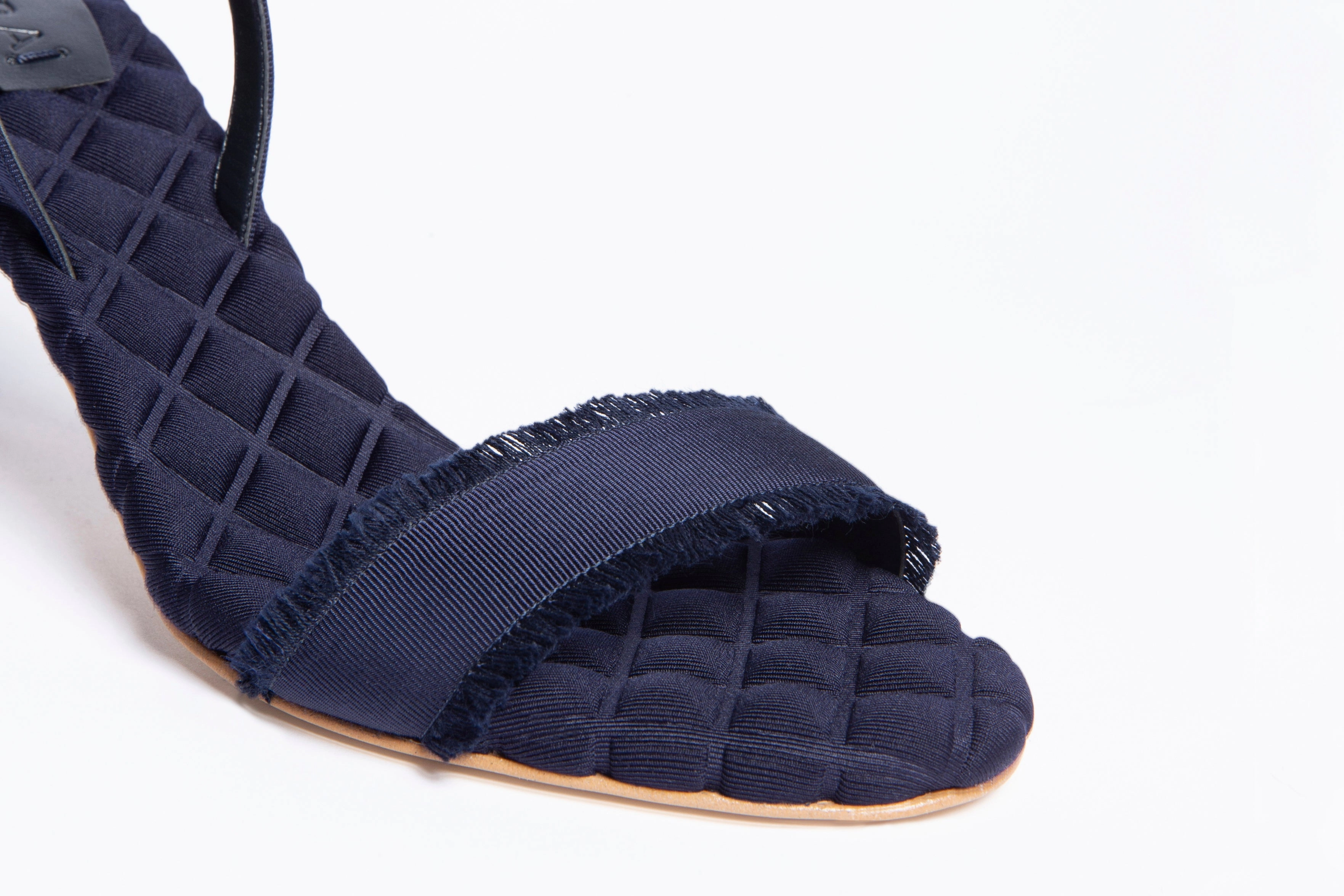CLAUDIA Navy Grosgrain