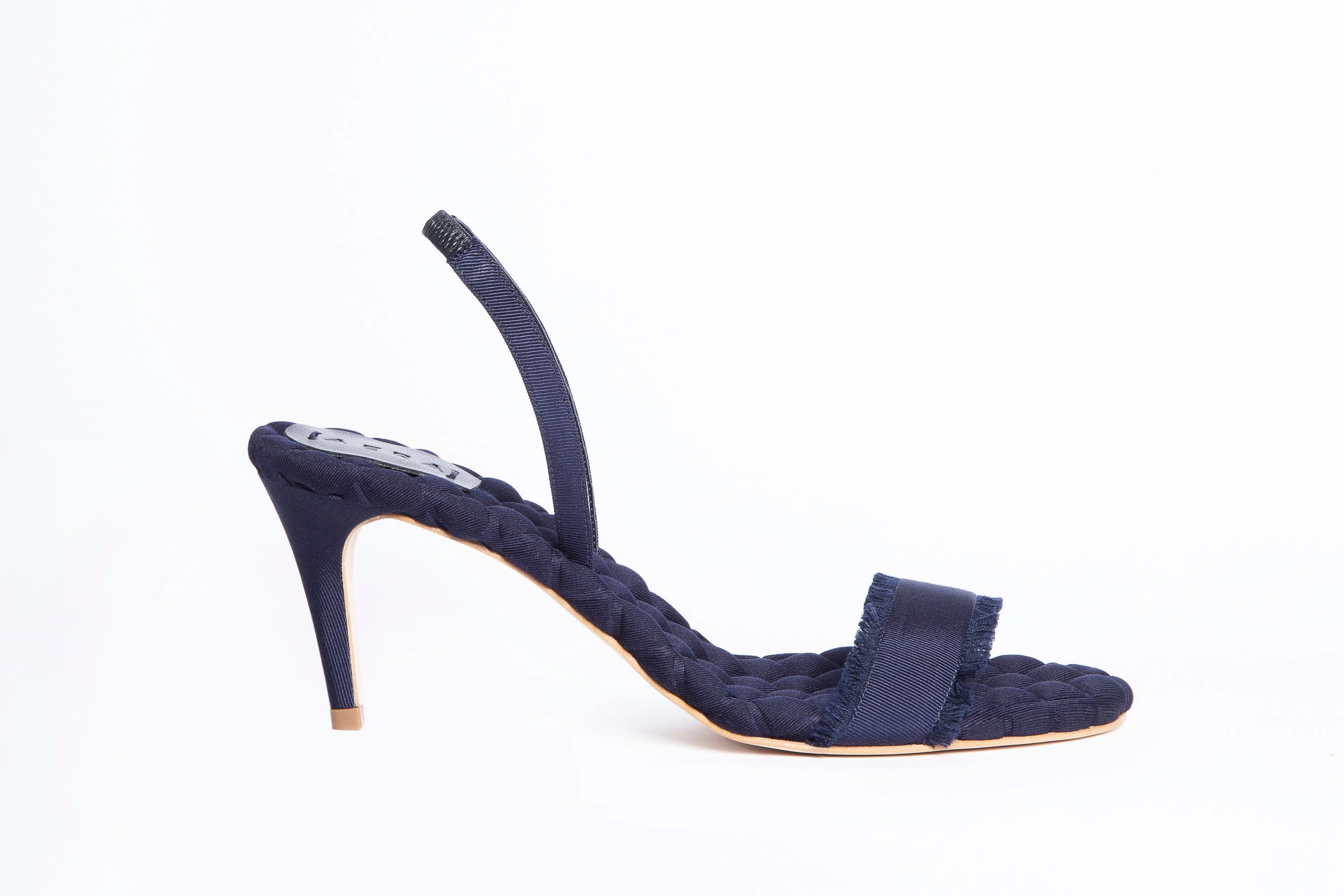 CLAUDIA Navy Grosgrain