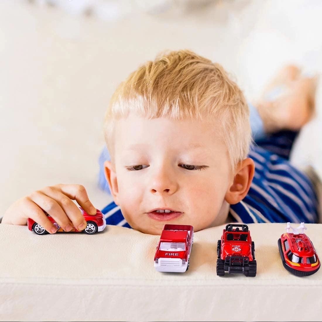 Die-Cast Fire Truck Transport
