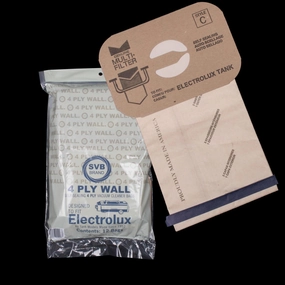 Electrolux self-sealing 4 ply vacuum cleaner bags (12) BA10/26