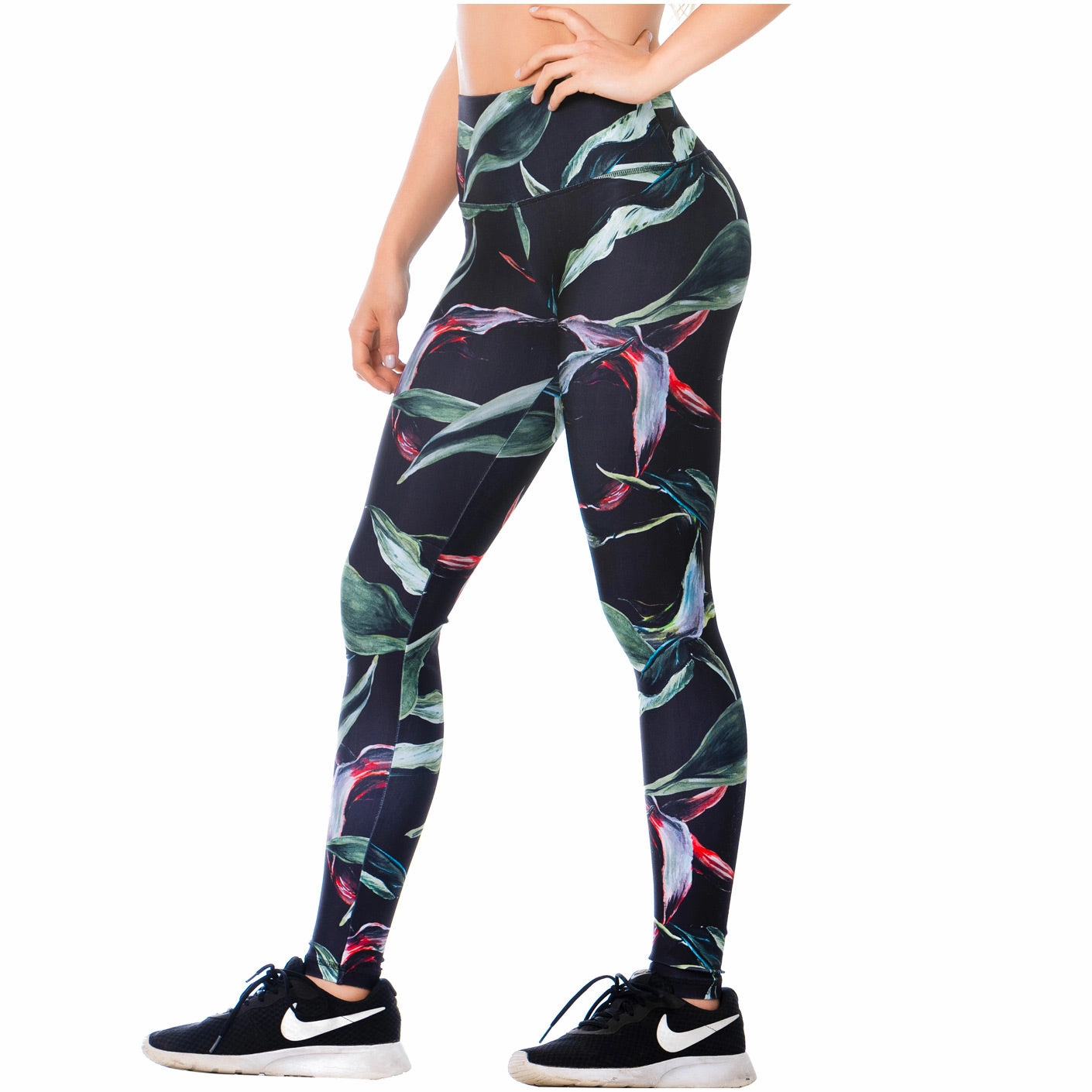 FLEXMEE Sportwear-Legging 946174 2020-1 Spring Summer Collection Color Flowers