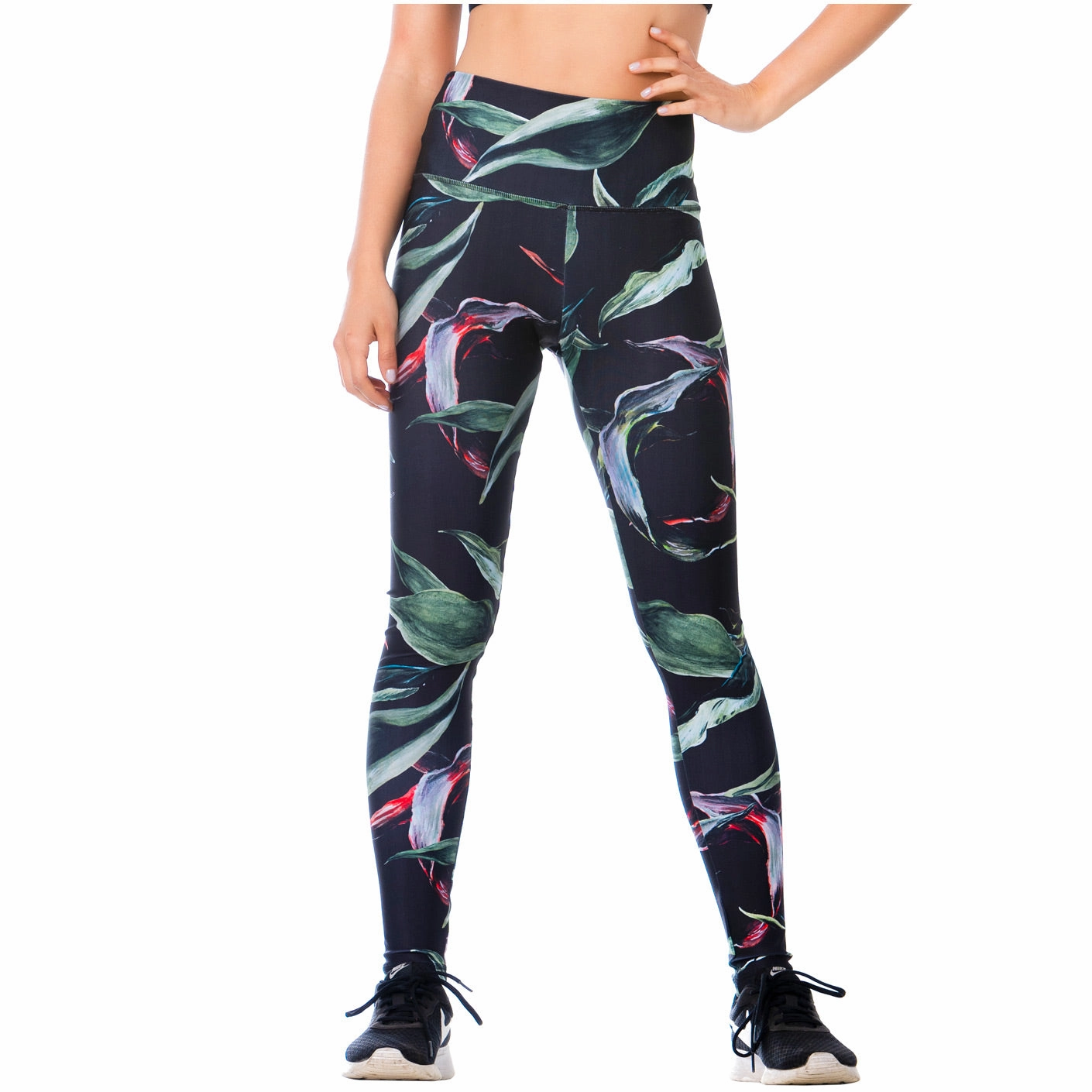FLEXMEE Sportwear-Legging 946174 2020-1 Spring Summer Collection Color Flowers