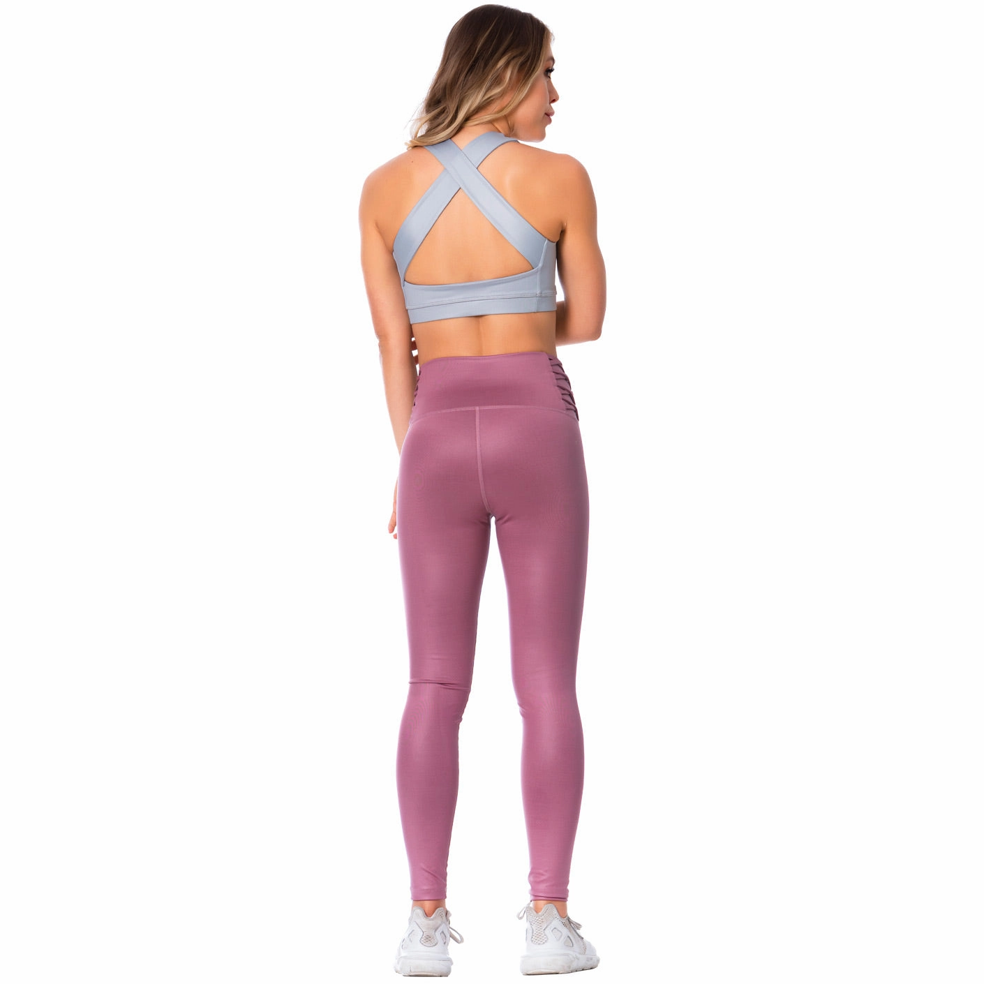 FLEXMEE Sportwear/Sport Bra 902032 2020-1 Spring Summer Collection Color Shiny Silver