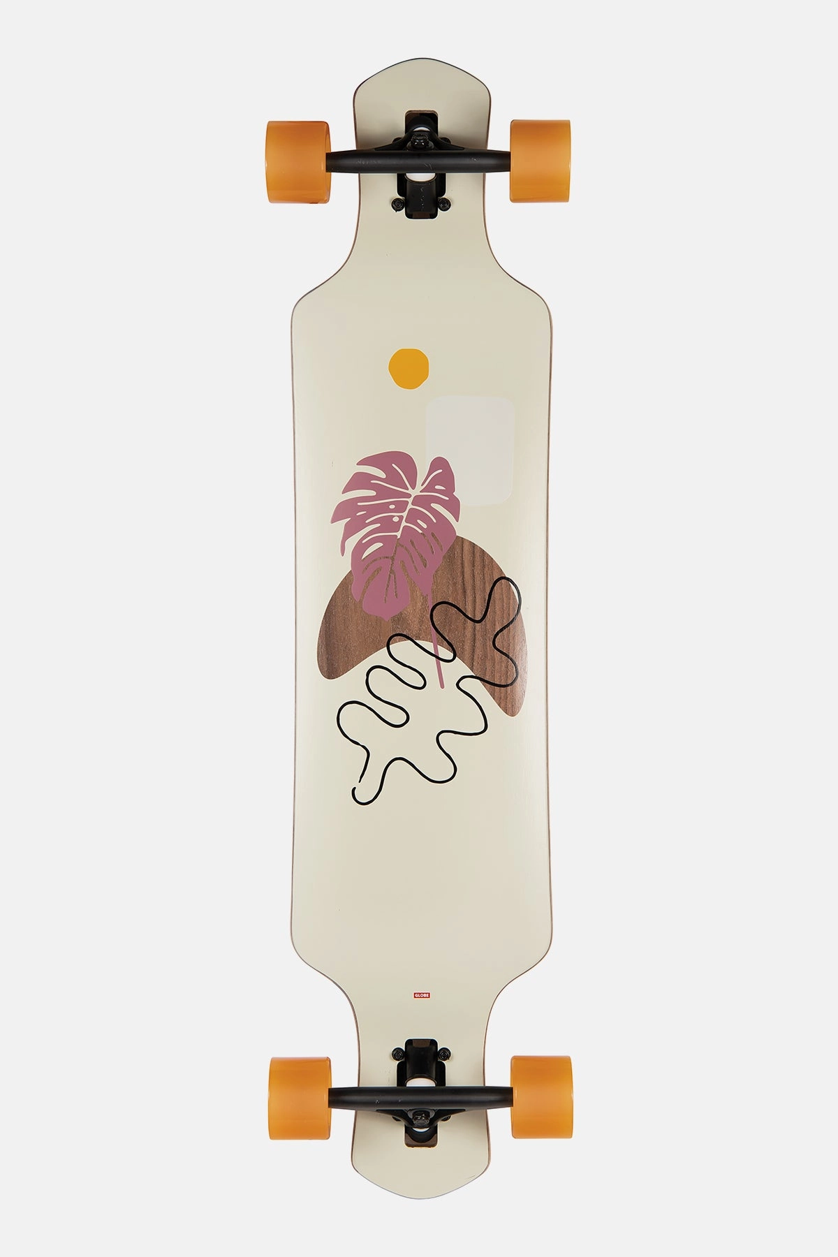 Geminon 40 Rock Longboard - Walnut/Monstera
